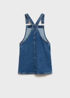 Robe Chasuble Paula1 Bleu Marine - Fille