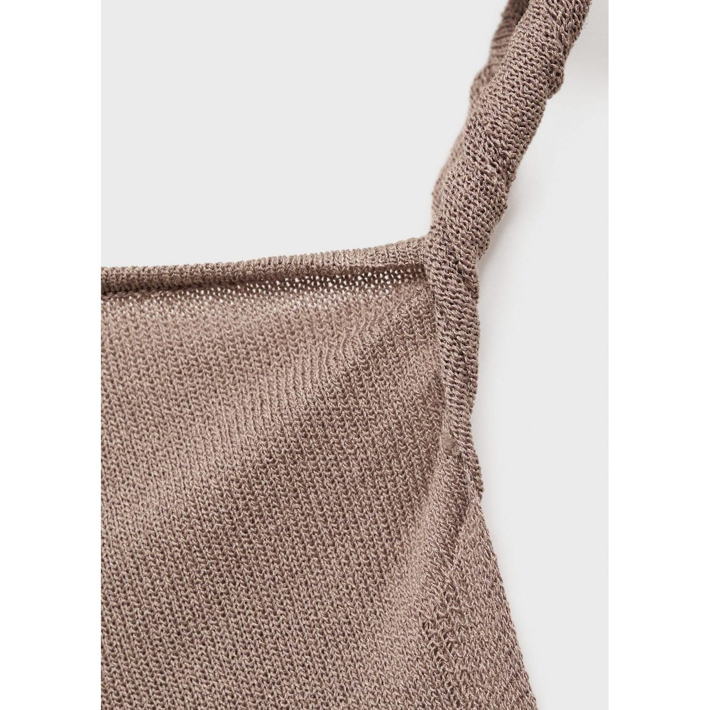 Top Maille Bretelles Asymétriques