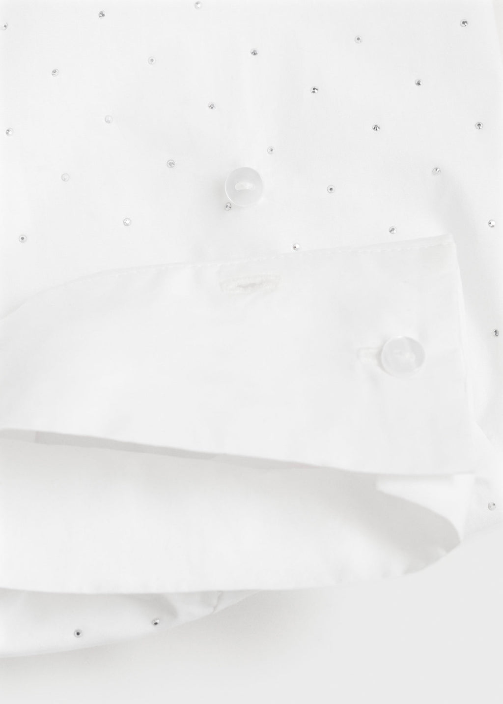 Chemise Crop Strass