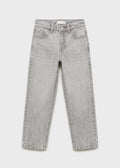 Dad Grey Denim Jeans - Boy