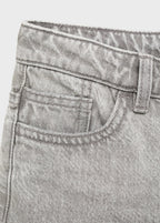 Dad Grey Denim Jeans - Boy