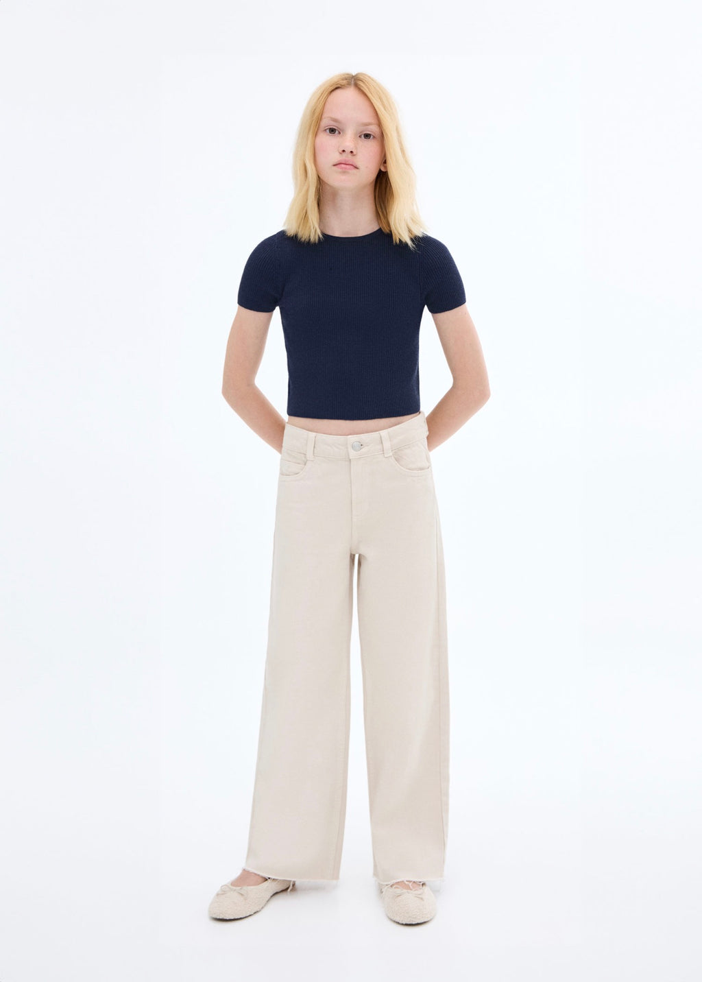 Orion Navy Blue Top - Girl