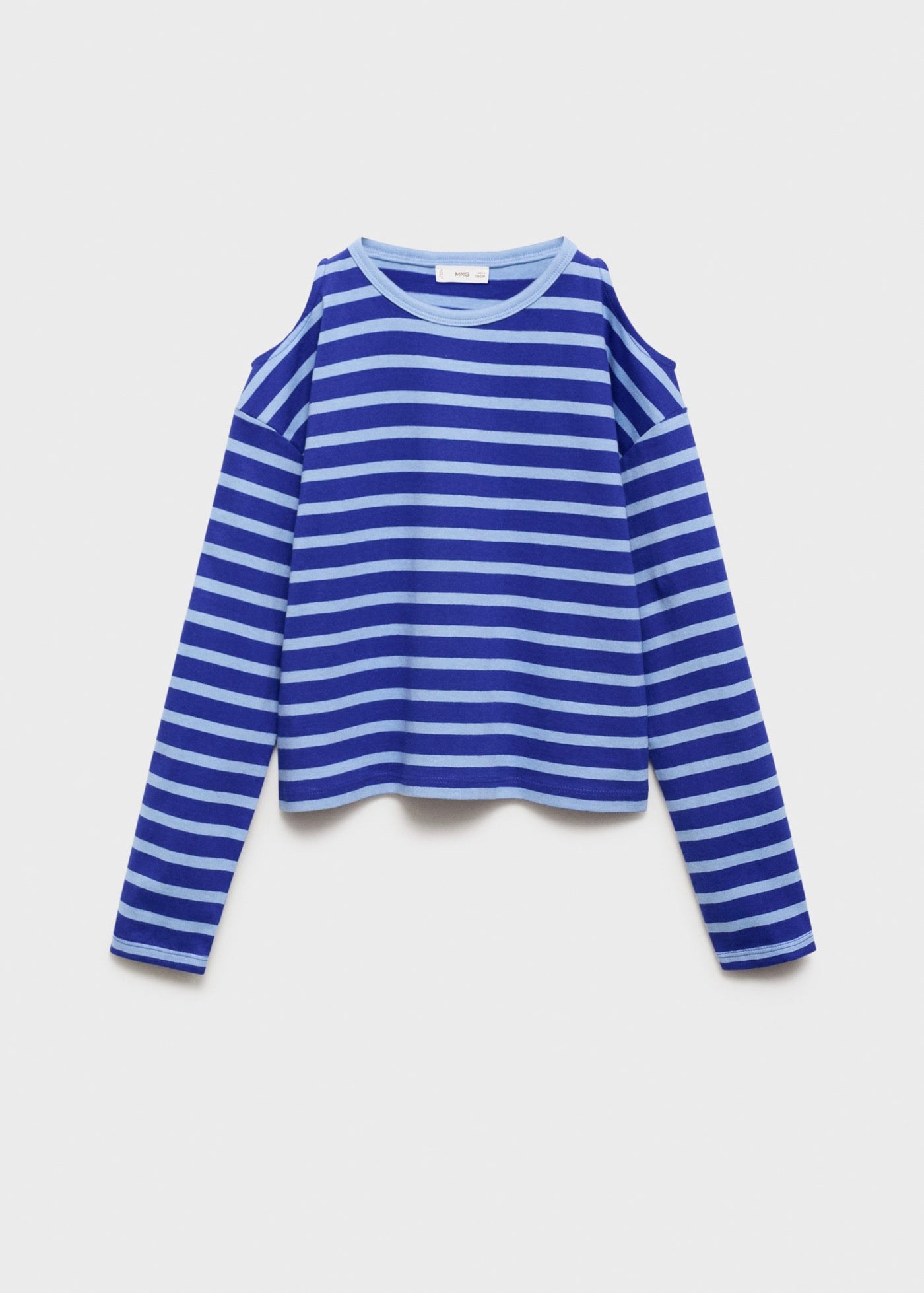 T-Shirt Cutoutr Bleu Électrique - Fille