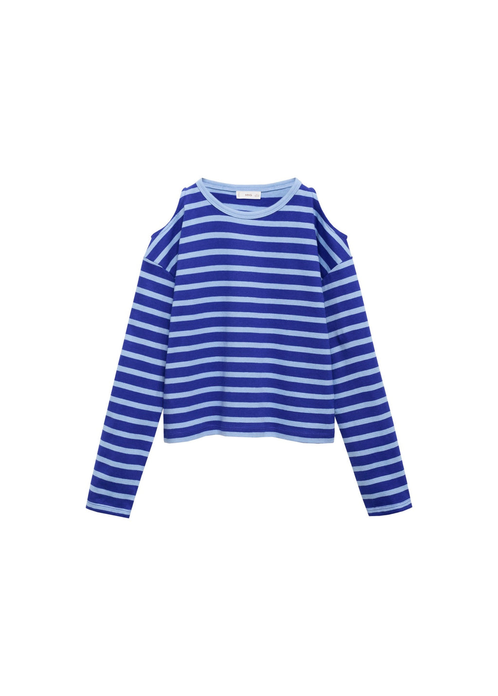 T-Shirt Cutoutr Bleu Électrique - Fille