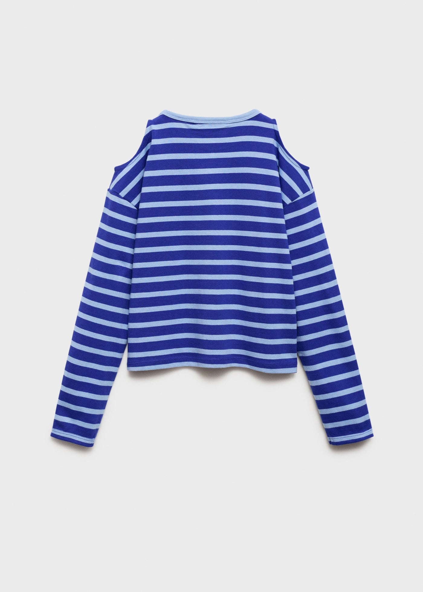 T-Shirt Cutoutr Bleu Électrique - Fille