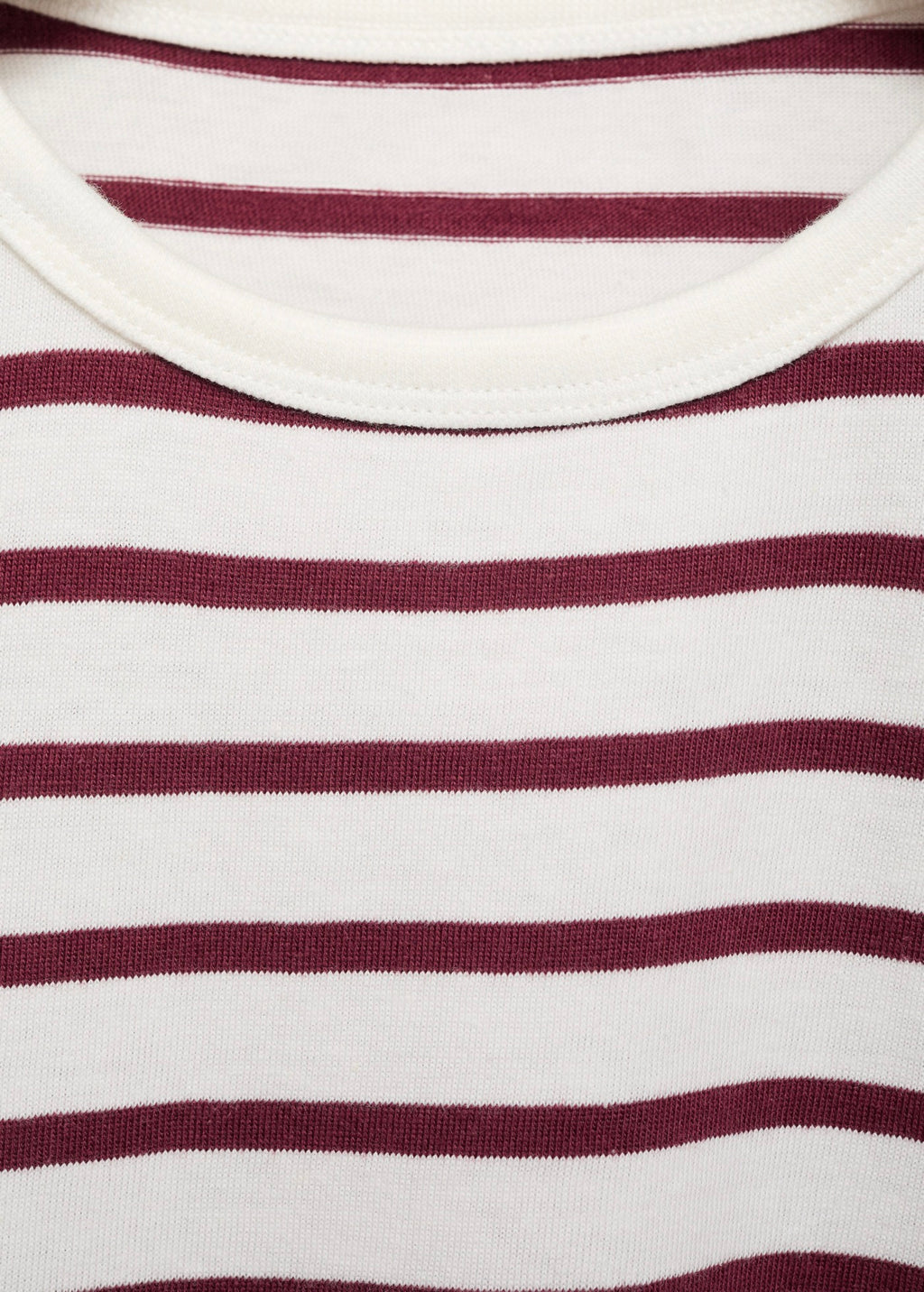 T-Shirt Cutoutr Grenat - Fille
