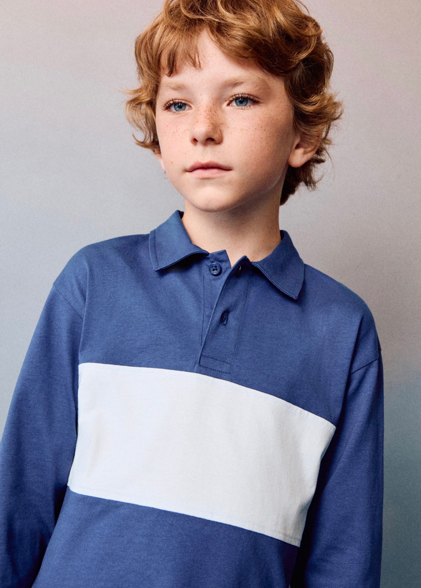 Polo Forehand Bleu Marine - Garçon