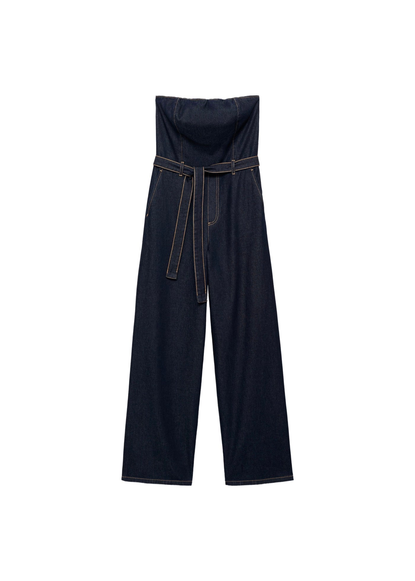 Combinaison Denim Bustier