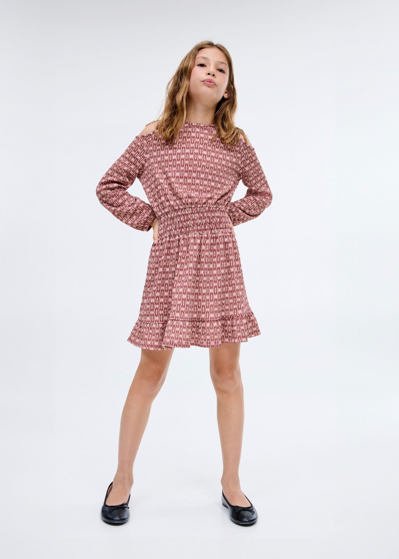Greenc Cherry Dress - Girl