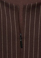 Top aderente con zip