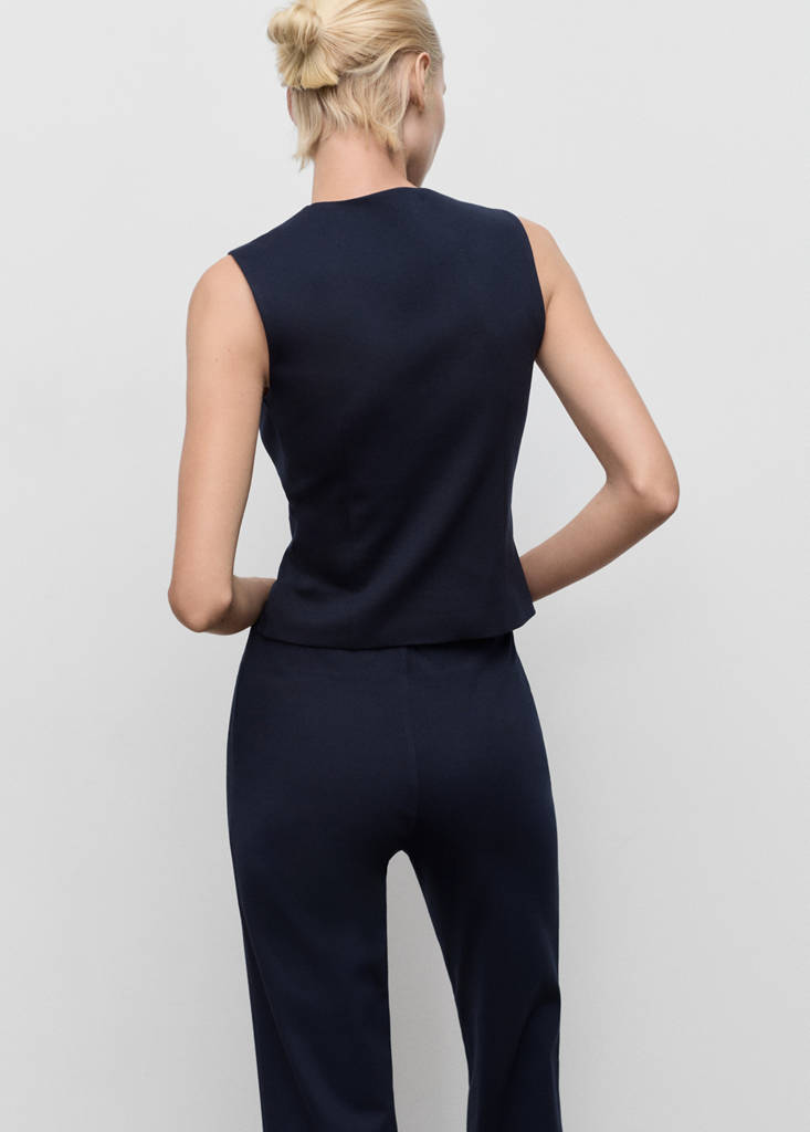 Top Cintré À Zip