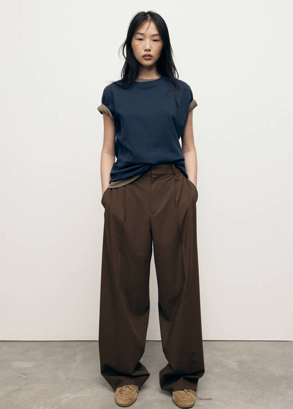 Pantalón Vaquero Wide Leg Tiro Bajo
