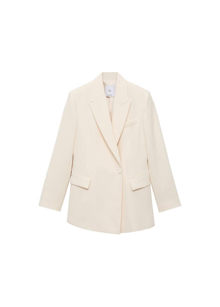 Blazer de Traje Cruzada