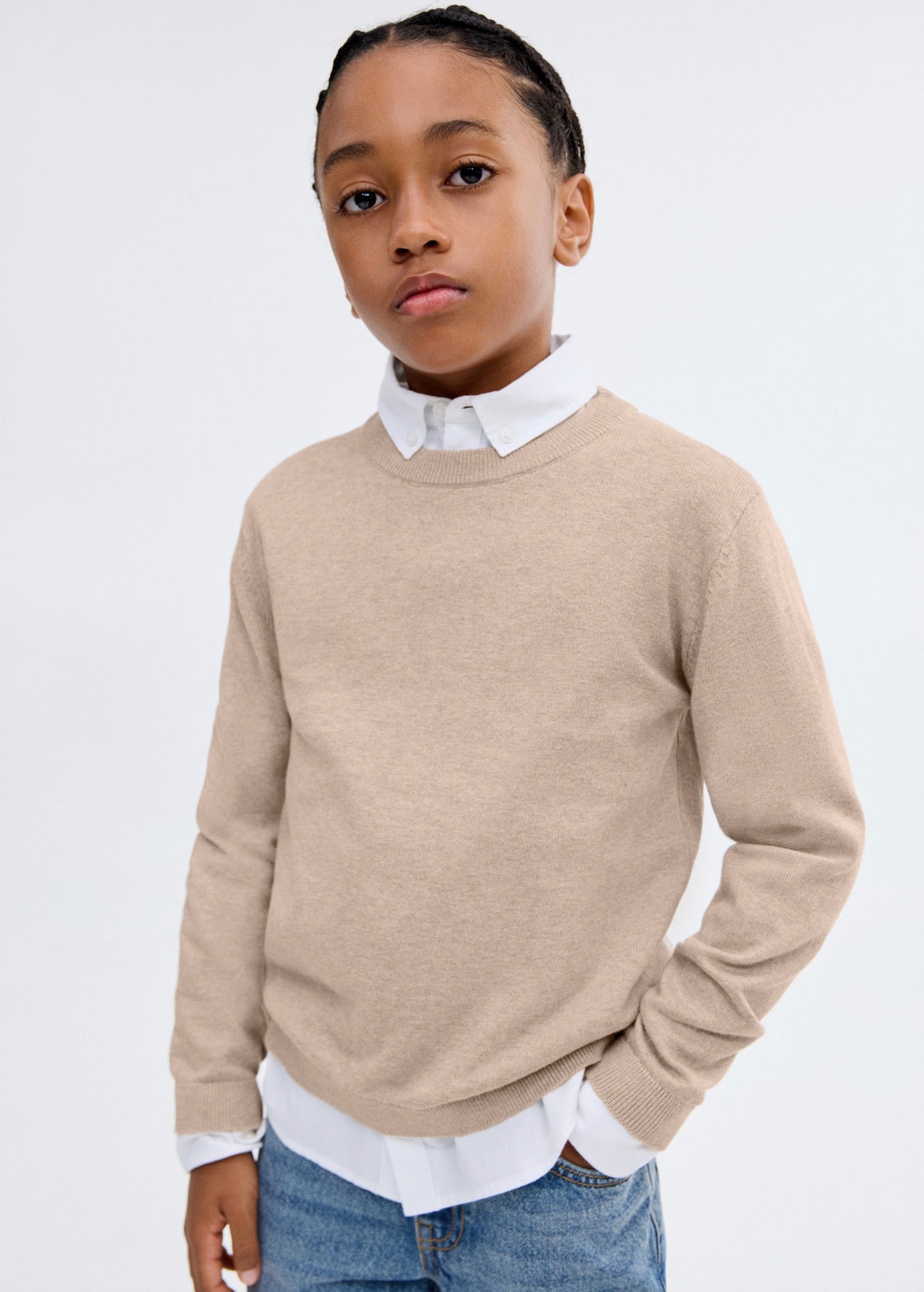 Hugo Beige Jumper - Boy