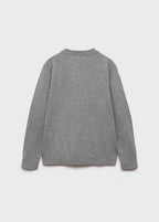 Jersey Hugo Gris Medio Jaspeado - Niño