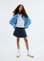 Jupe Tab Bleu Marine - Fille