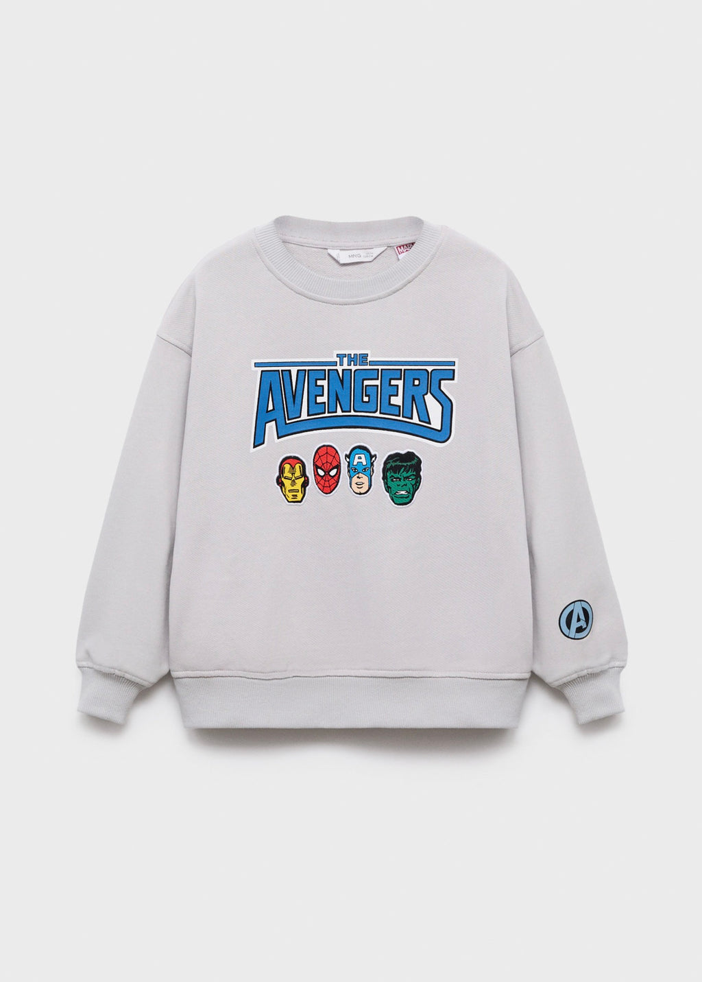 Sudadera Avencrew Gris Glaciar - Niño