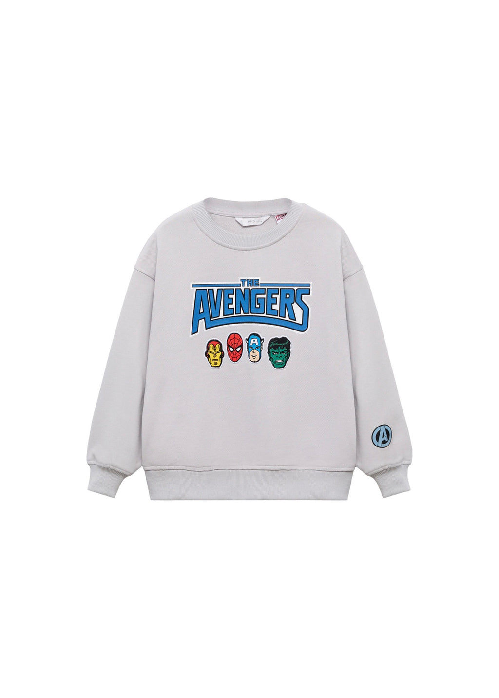 Sudadera Avencrew Gris Glaciar - Niño
