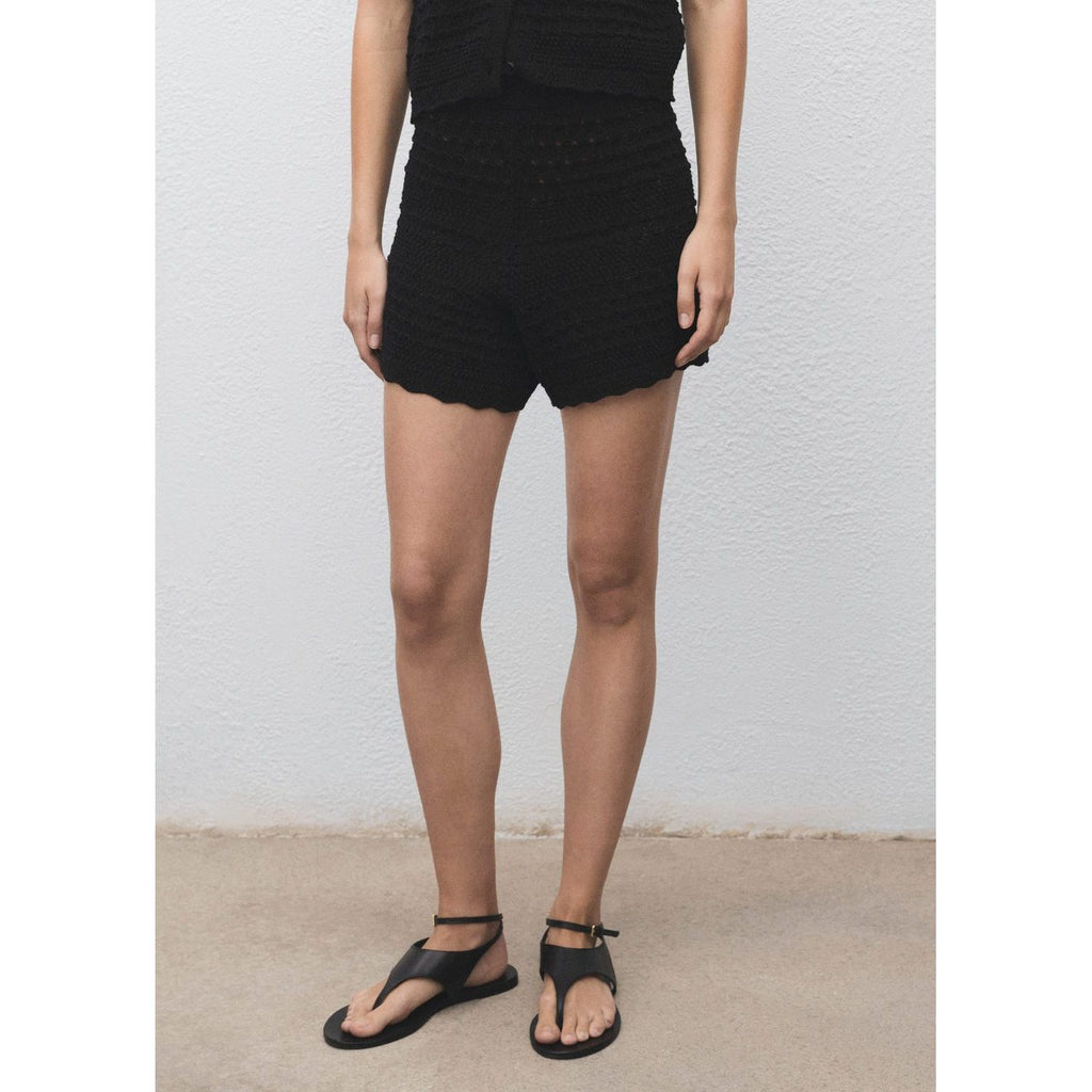 Short À Grosse Maille
