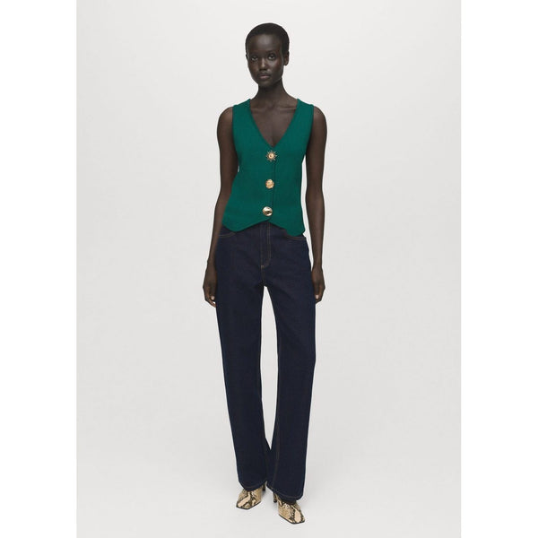 Gilet Maille Boutons Bijoux