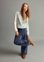 Pantalon Flor Bleu - Fille
