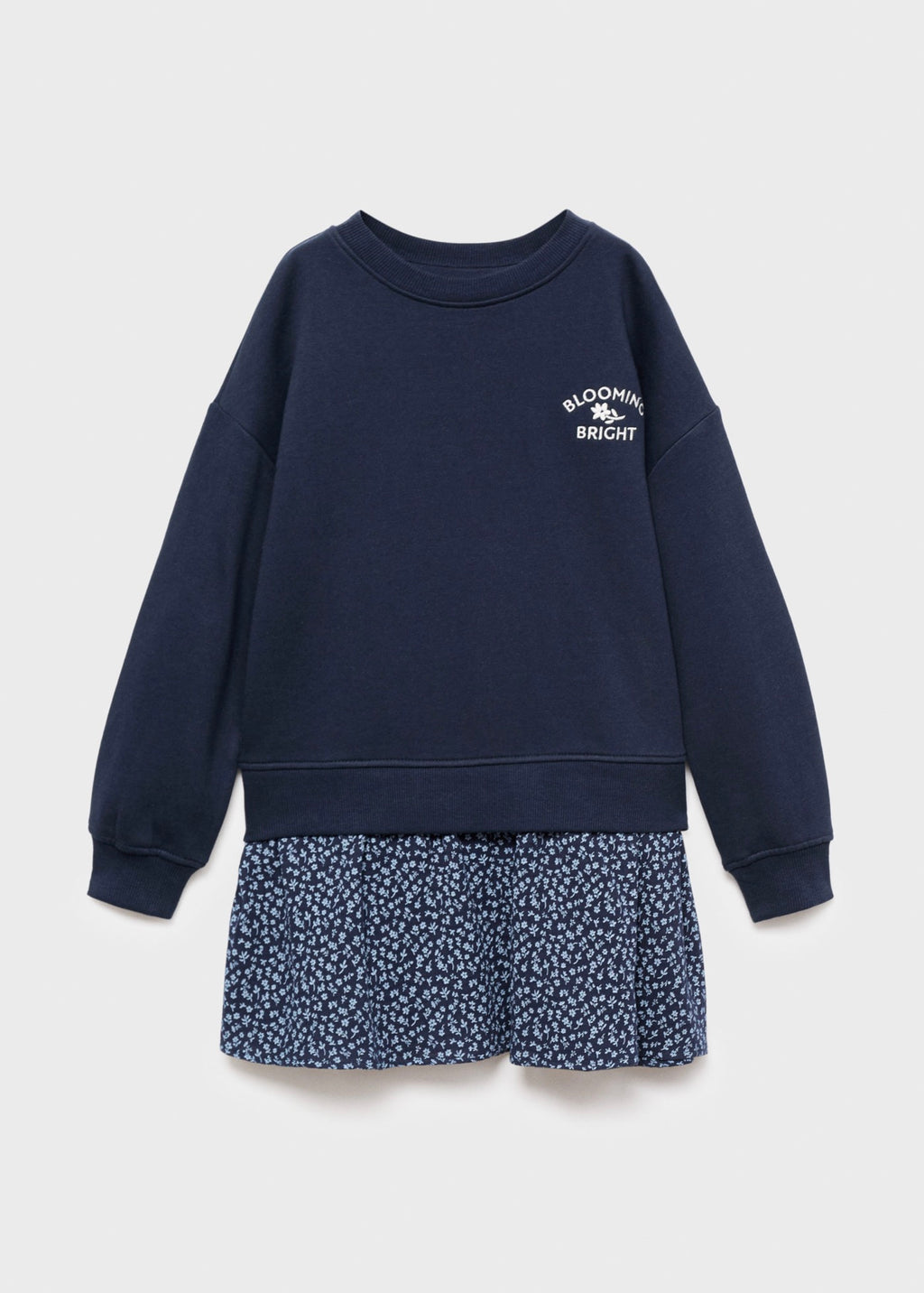 Bestie Navy Blue Dress - Girl