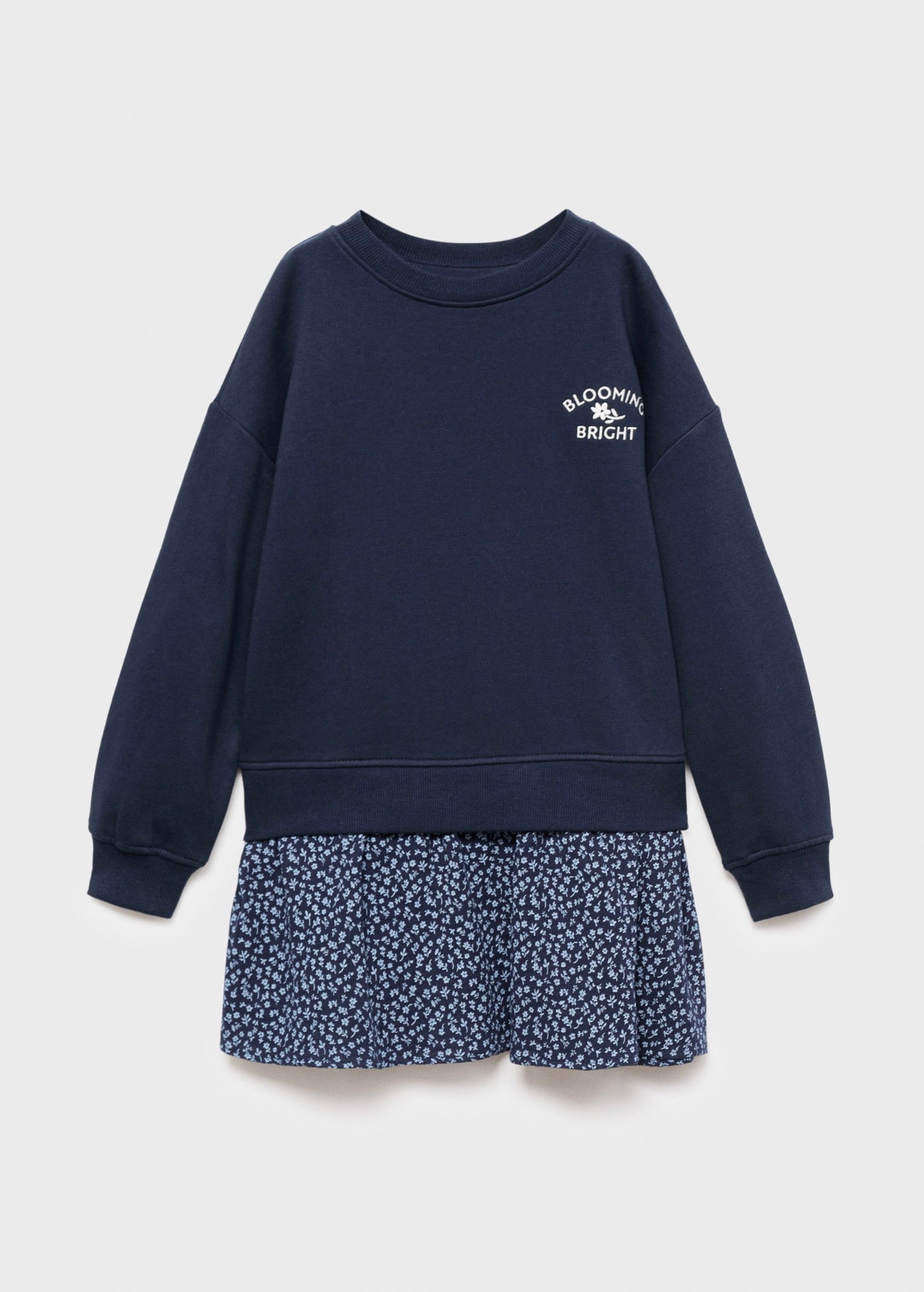 Bestie Navy Blue Dress - Girl