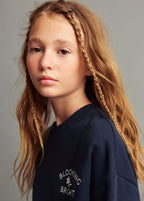Bestie Navy Blue Dress - Girl
