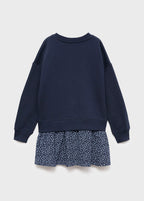 Bestie Navy Blue Dress - Girl