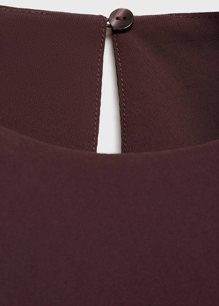Camicetta con spalline arricciate