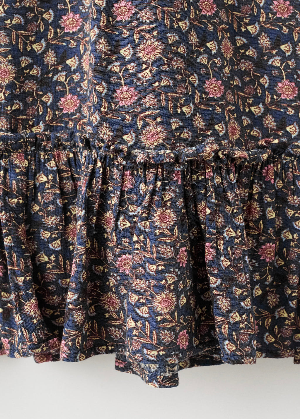 Robe Isa Bleu Marine - Fille
