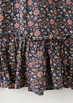 Robe Isa Bleu Marine - Fille