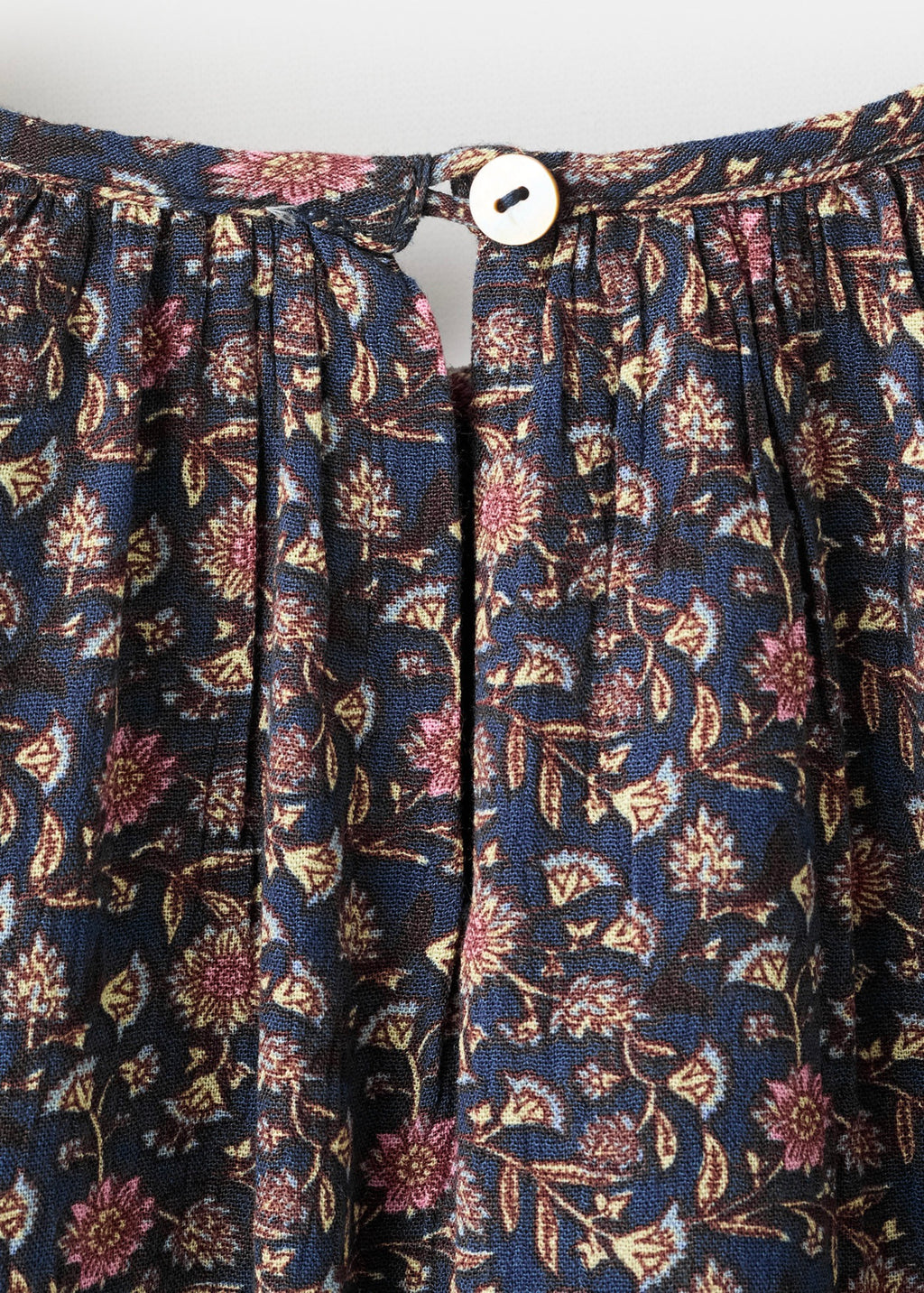 Robe Isa Bleu Marine - Fille