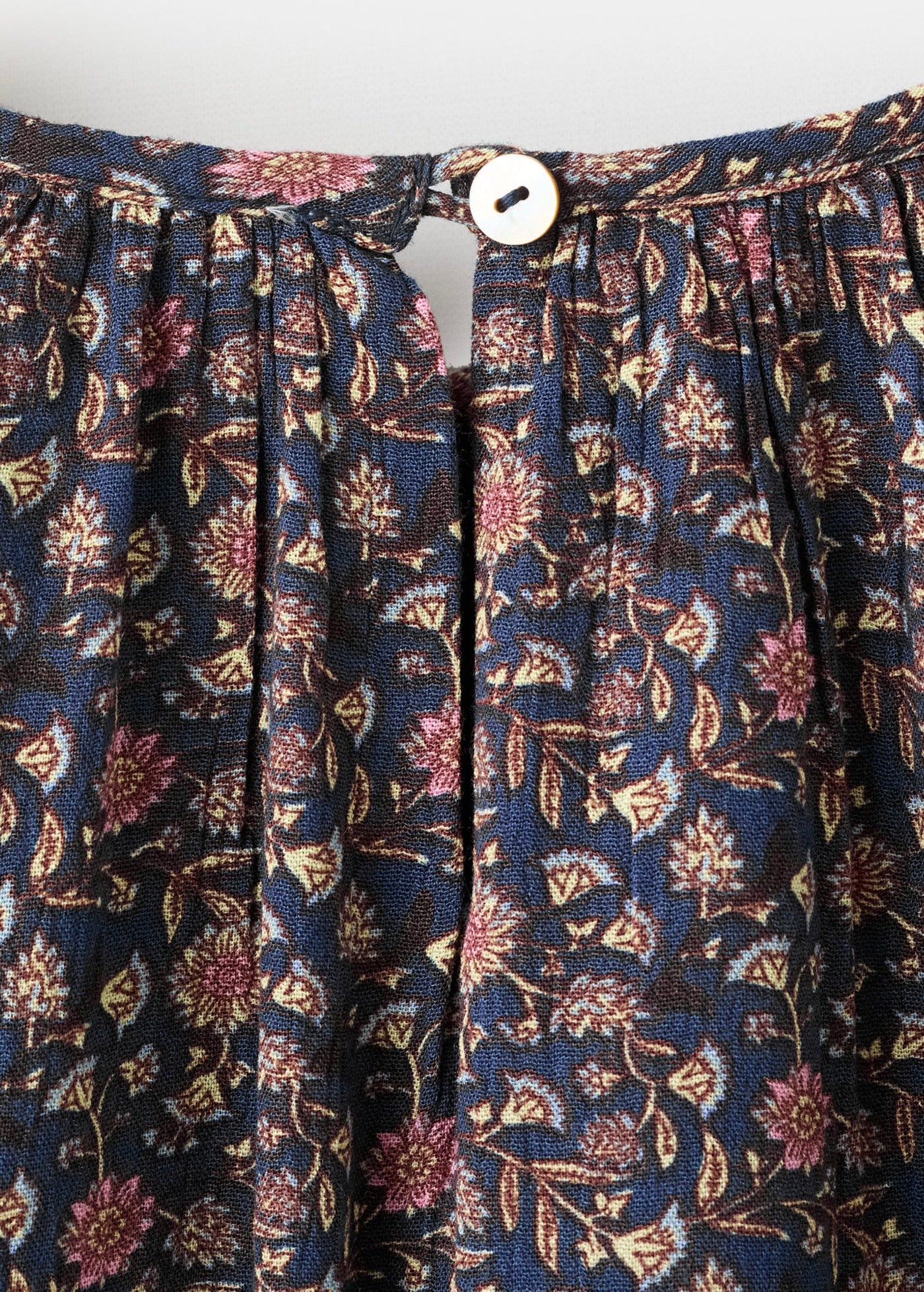 Robe Isa Bleu Marine - Fille