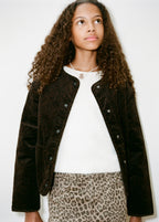 Veste Leo Marron - Fille