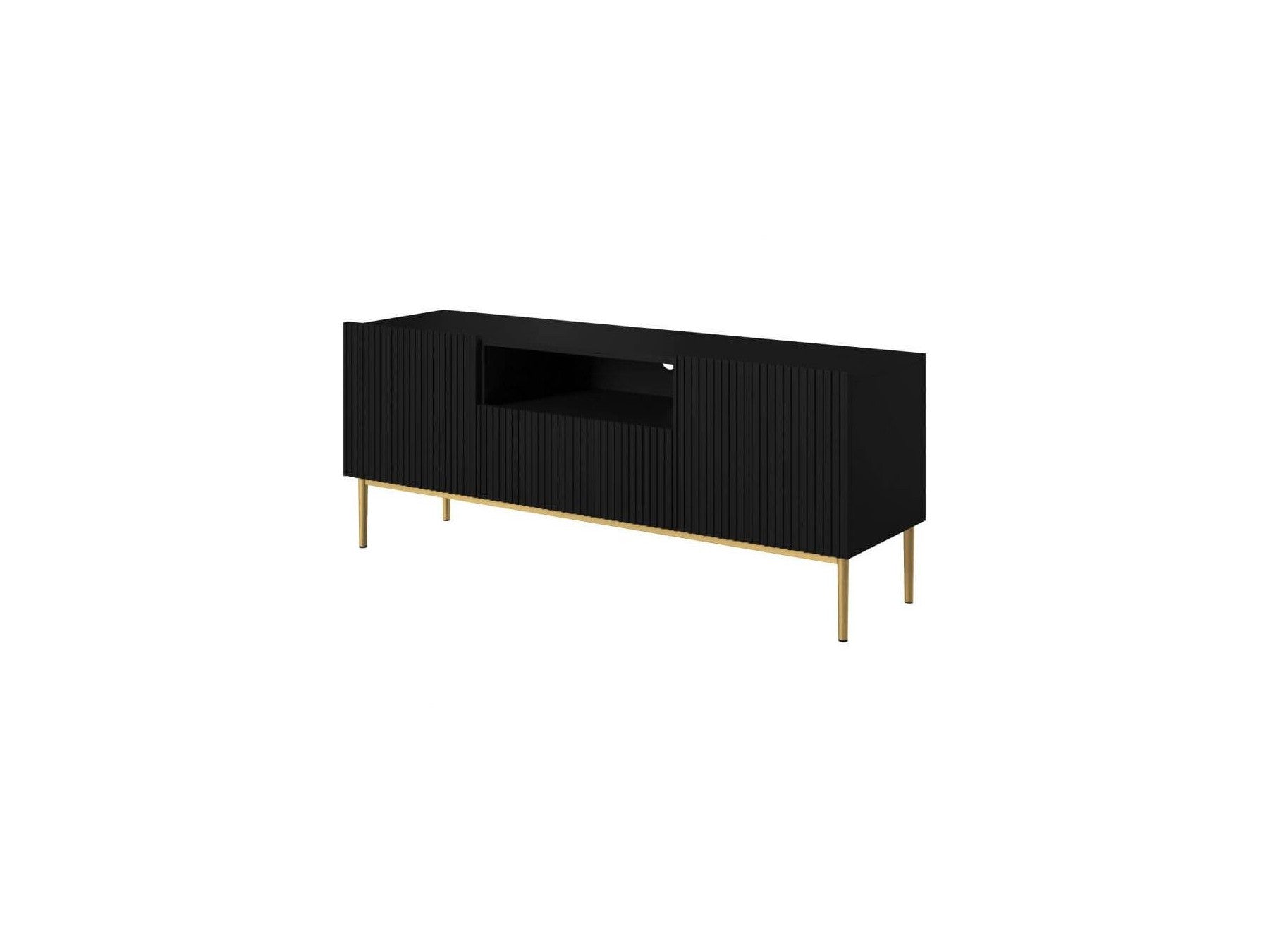 Kasha - Mueble de TV con nicho - Patas doradas