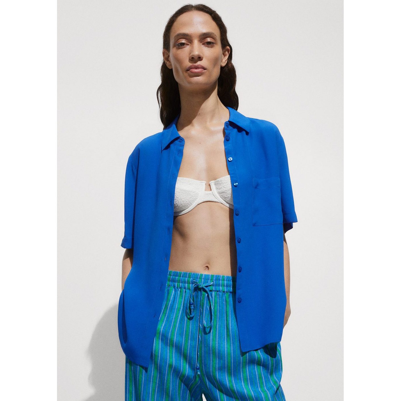 Chemise Moss - Bleu