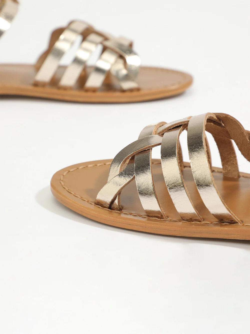 Sandales Rubra - Light Gold