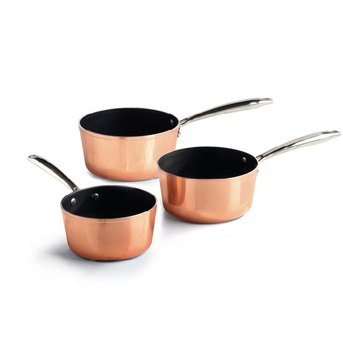 Set De 3 Casseroles - Cuivre
