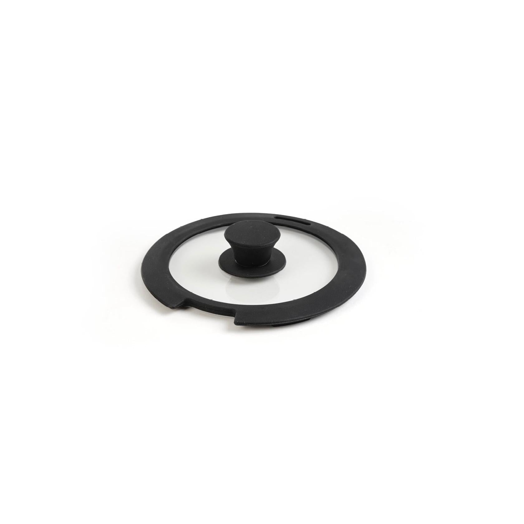 Couvercle En Verre + Silicone - Noir
