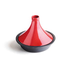 Cast Steel Tajine With Ceramic Lid - Red