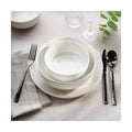 Servicio De Mesa De 24 Piezas En Porcelana - Blanco