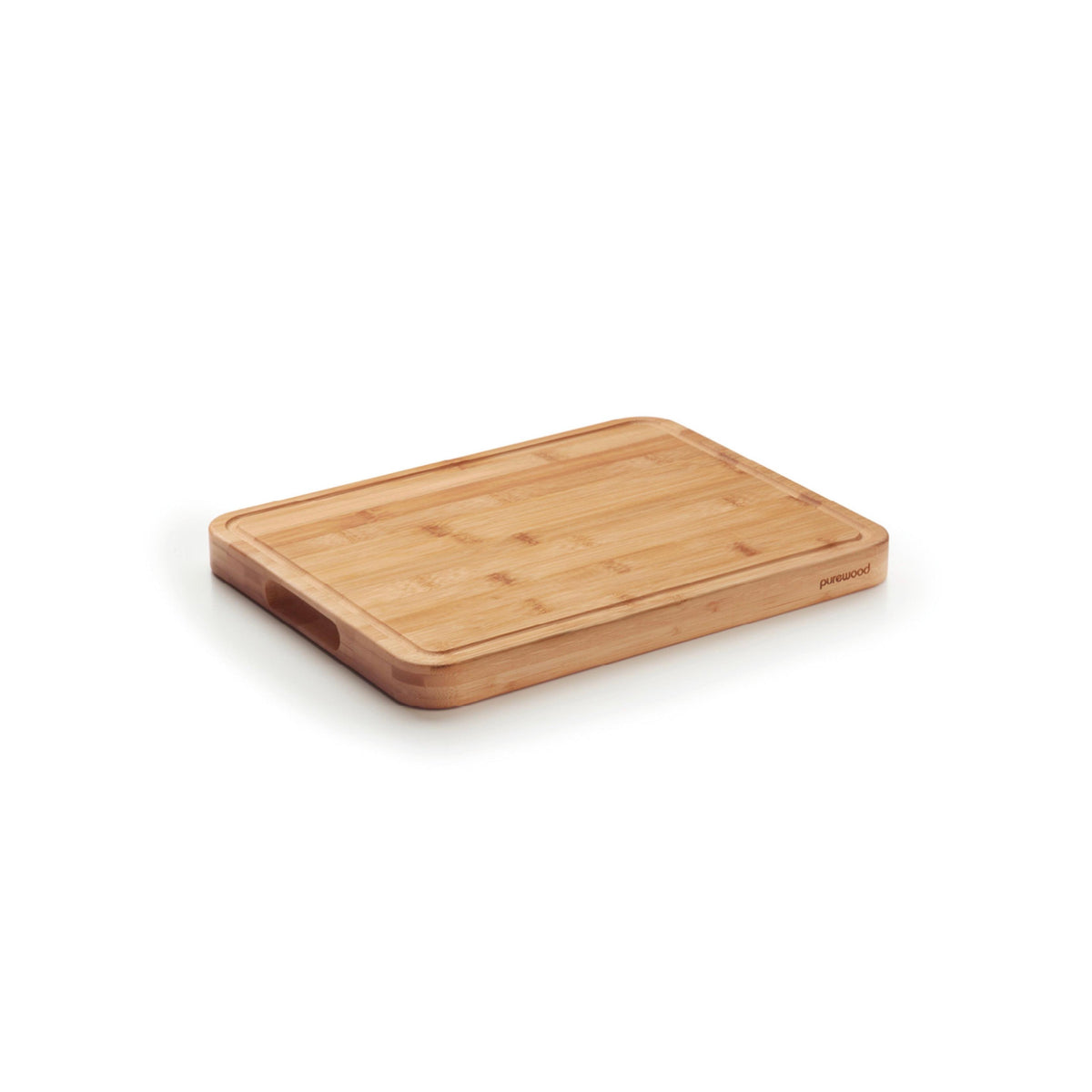Schneidebrett mit Saftrille – Bambus – Holz