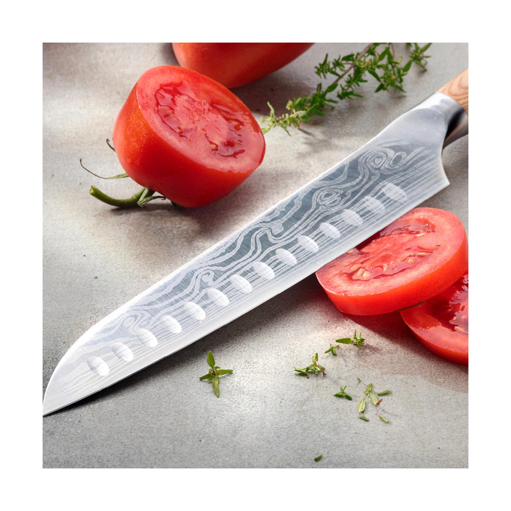 Set de 3 Cuchillos - Marrón