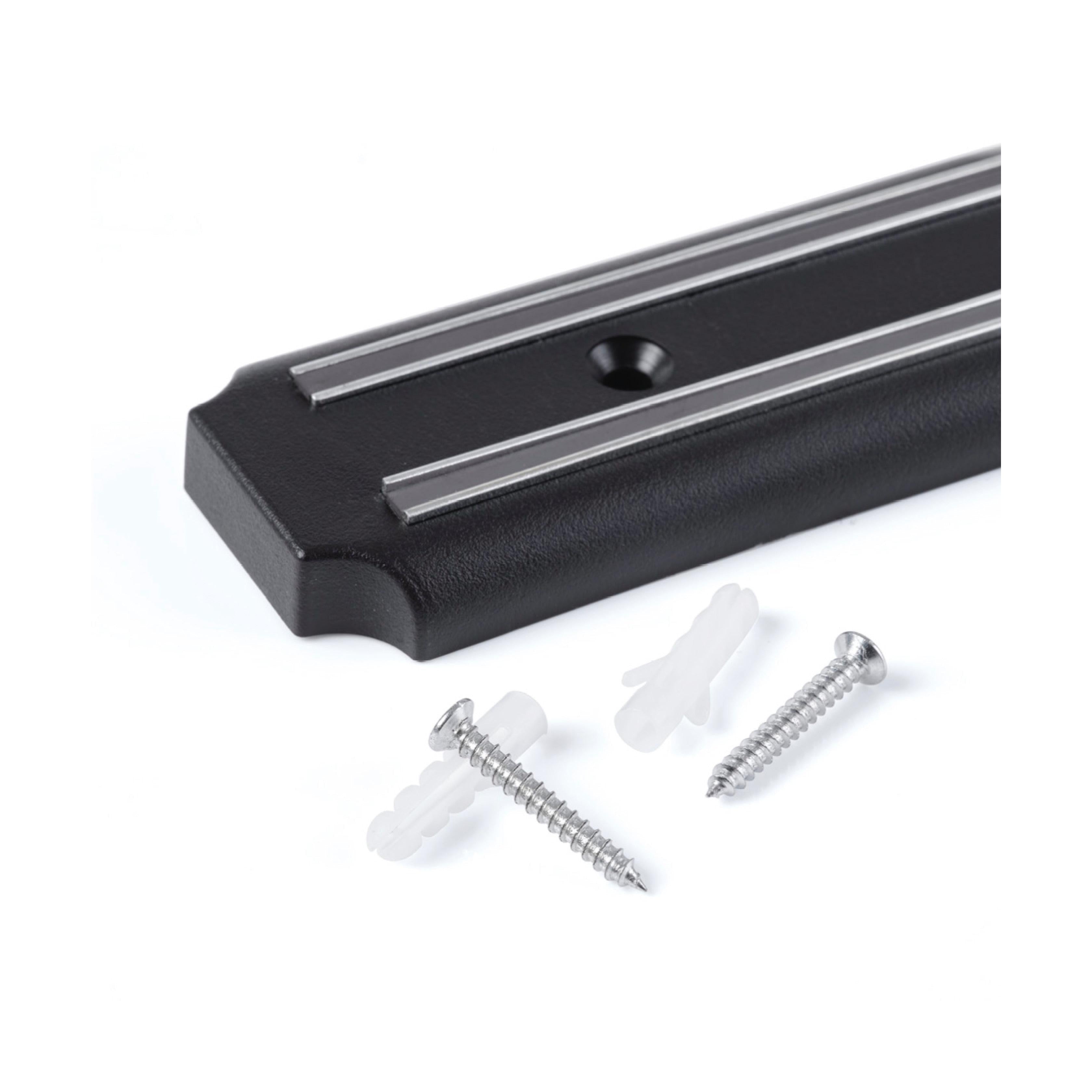 Barra Magnética Para Cuchillos - Negro