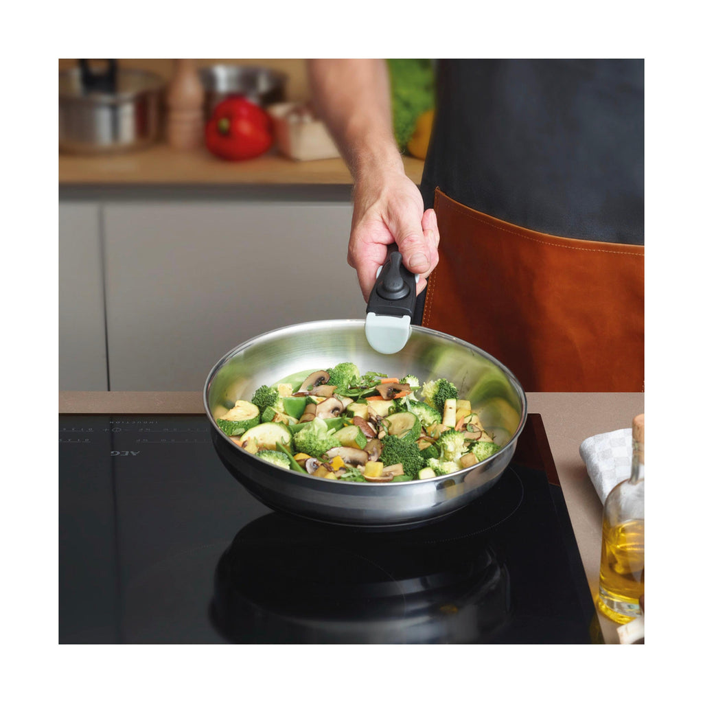 Batería De Cocina 4 Piezas En Acero Inoxidable