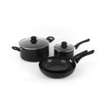 Juego De Cocina Granito Pro - 6 Piezas - Mármol Negro