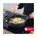 Juego De Cocina Granito Pro - 6 Piezas - Mármol Negro
