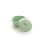 Set De 4 Mini-Cacerolas Redondas - Verde Pastel