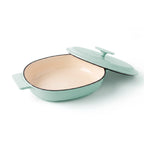 Cocotte Ovale Avec Couvercle - Green
